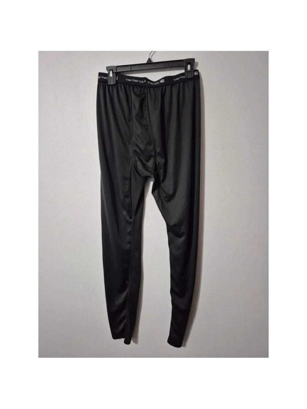 Men's Carhartt Black Thermal Underwear Bottoms Tall L